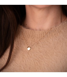 Collana con ciondolo Heart oro giallo 18 Kt