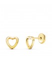 Orecchini in oro Lucy 18 carati 6mm