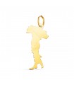 Italien Anhänger 18K Gold  22343