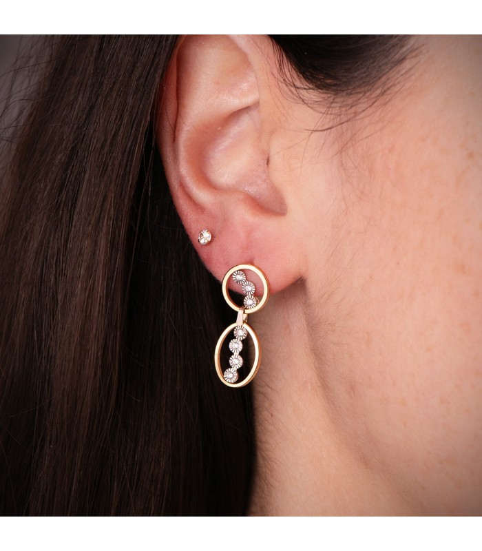 Pendientes de mujer colgantes para fiesta. Accesorios de invitada de boda.
