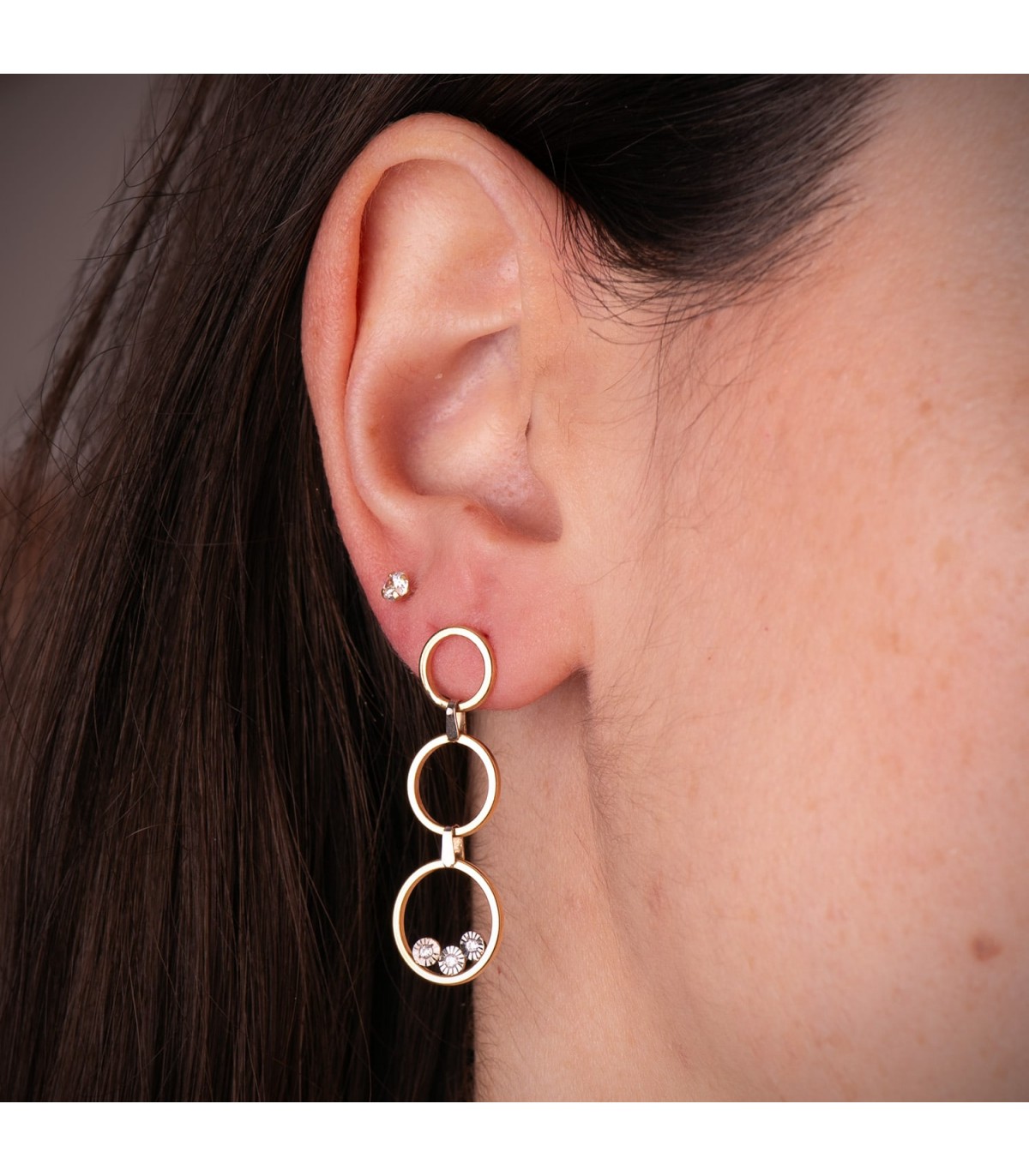 Pendientes de mujer colgantes para fiesta. Accesorios de invitada de boda.