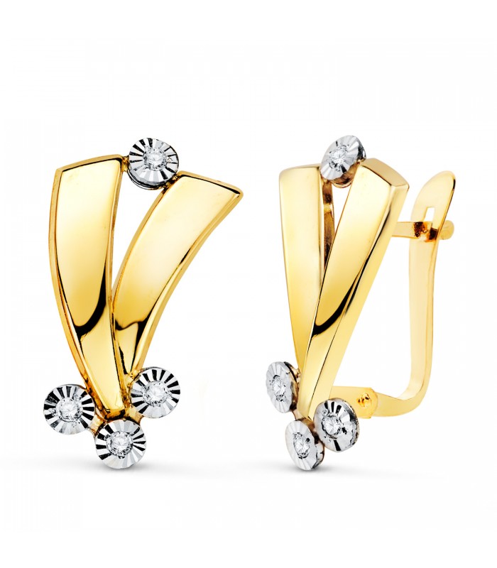 Pendientes de oro mujer Soller 18K - Alda Joyeros, joyería online.