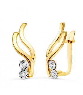 Pendientes de oro mujer Javea 18K - Alda Joyeros, joyería online.