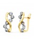 Boucles d'oreilles en or pour femmes Montuiri 18kt. Bijouterie Alda, achat en ligne.