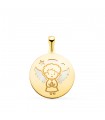 Engel Anhänger aus 750er Gelbgold | 22393