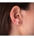 Aros de mujer oro: modernos y gruesos. Ideales para fiesta, invitada o diario. Pendientes de oreja.