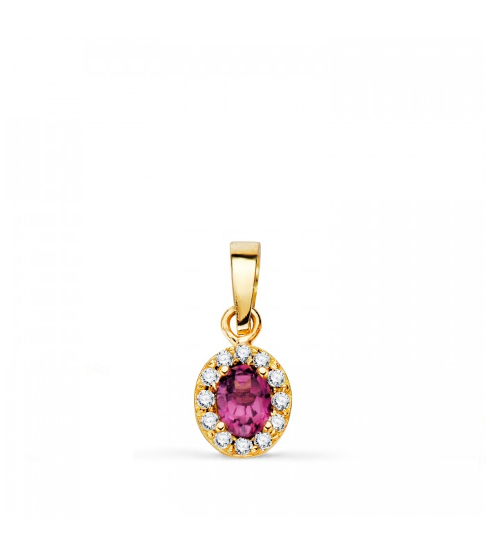 Pendentif femme Bruma améthyste or 18k | Pendentif pour femme, idée-cadeau femme bijoux