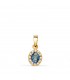 Colgante mujer Bruma azul oro 18k | Colgantes de mujer, piedras de colores