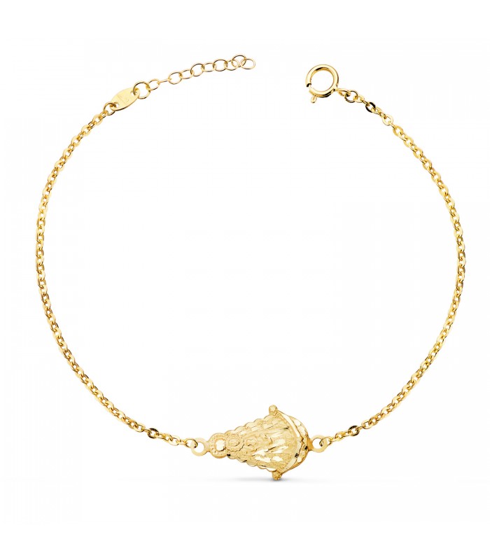 Bracciale donna oro 750 Madonna del Rocio