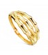Bague jonc Bambou Or Jaune 18K. Magnifiques bagues pour femme dans la boutique de bijoux Alda. Bagues modernes.