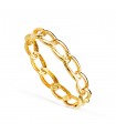 Bague maillons or 18 carat