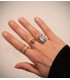 Anello Catena Maialen 2 ori 18kt