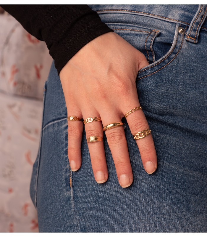 anillo de oro para mujer