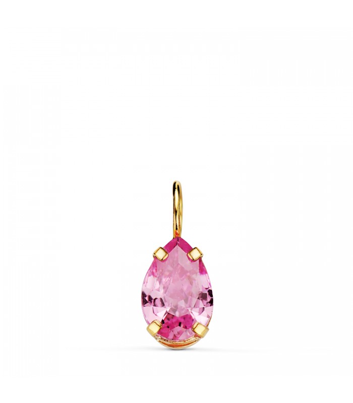 Ciondolo donna Valencia oro 18kt rosa. Ciondoli oro 18 carati 750.