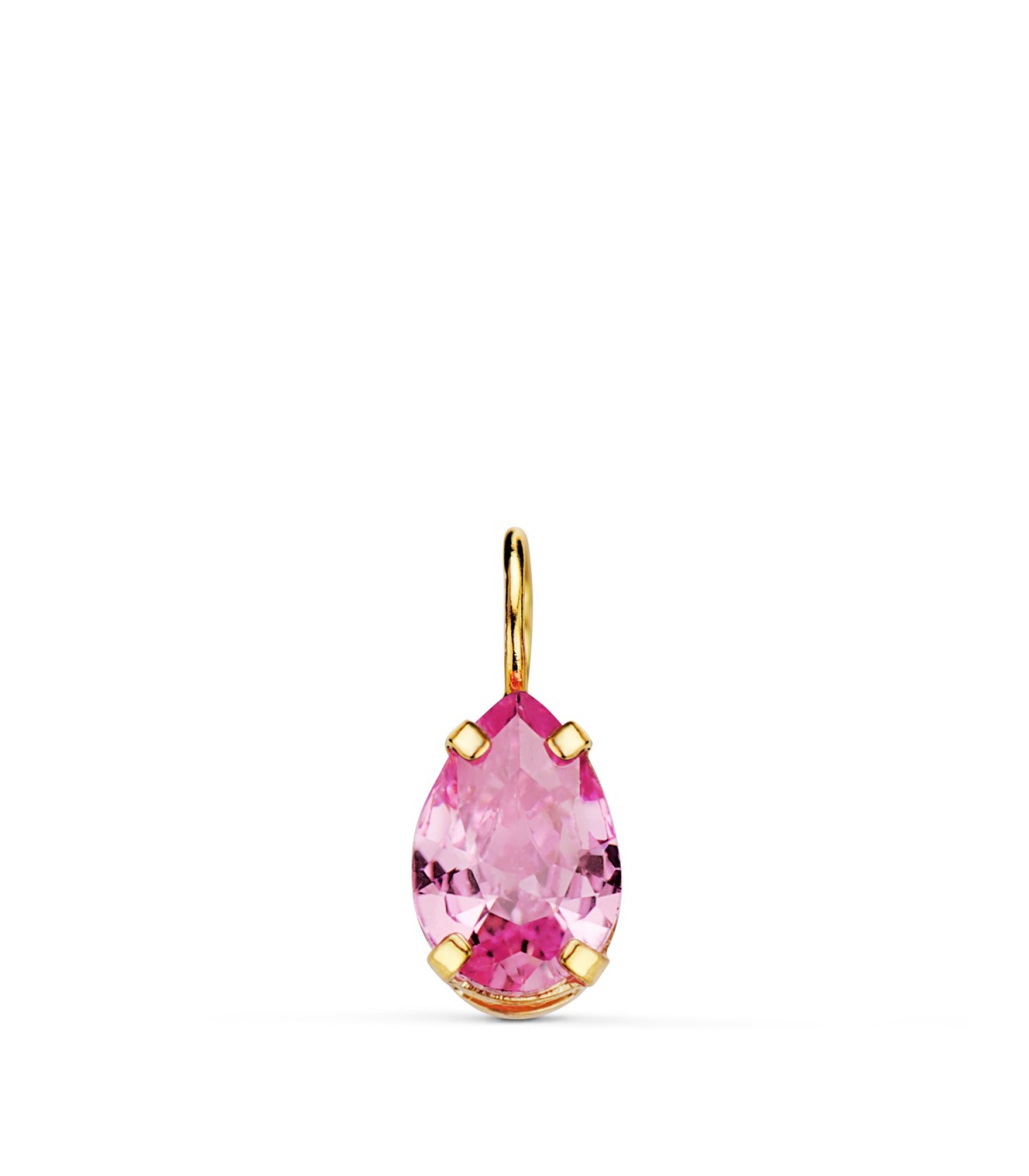 Ciondolo donna Valencia oro 18kt rosa. Ciondoli oro 18 carati 750.