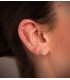 Pendientes Aros Bolitas Oro Amarillo 18K | aros pequeños | pendientes de aro para piercing oreja