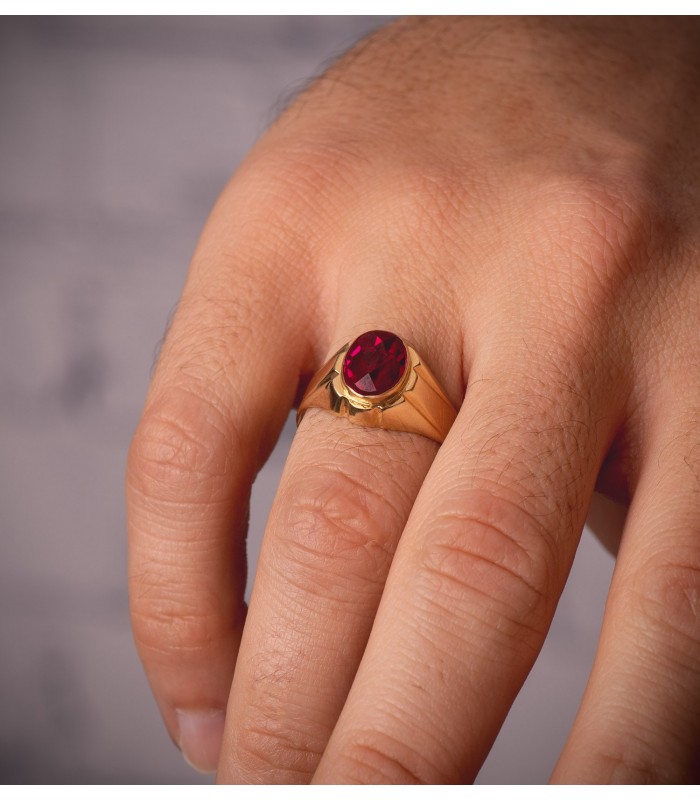 Chevalière homme Constanzo 18 Carats