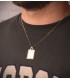 colgante personalizado de oro