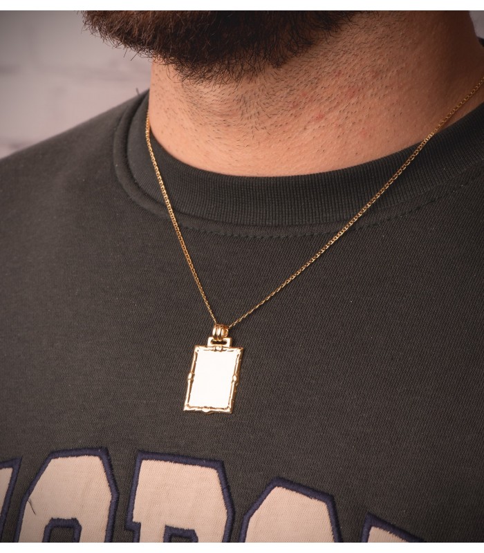 colgante personalizado de oro