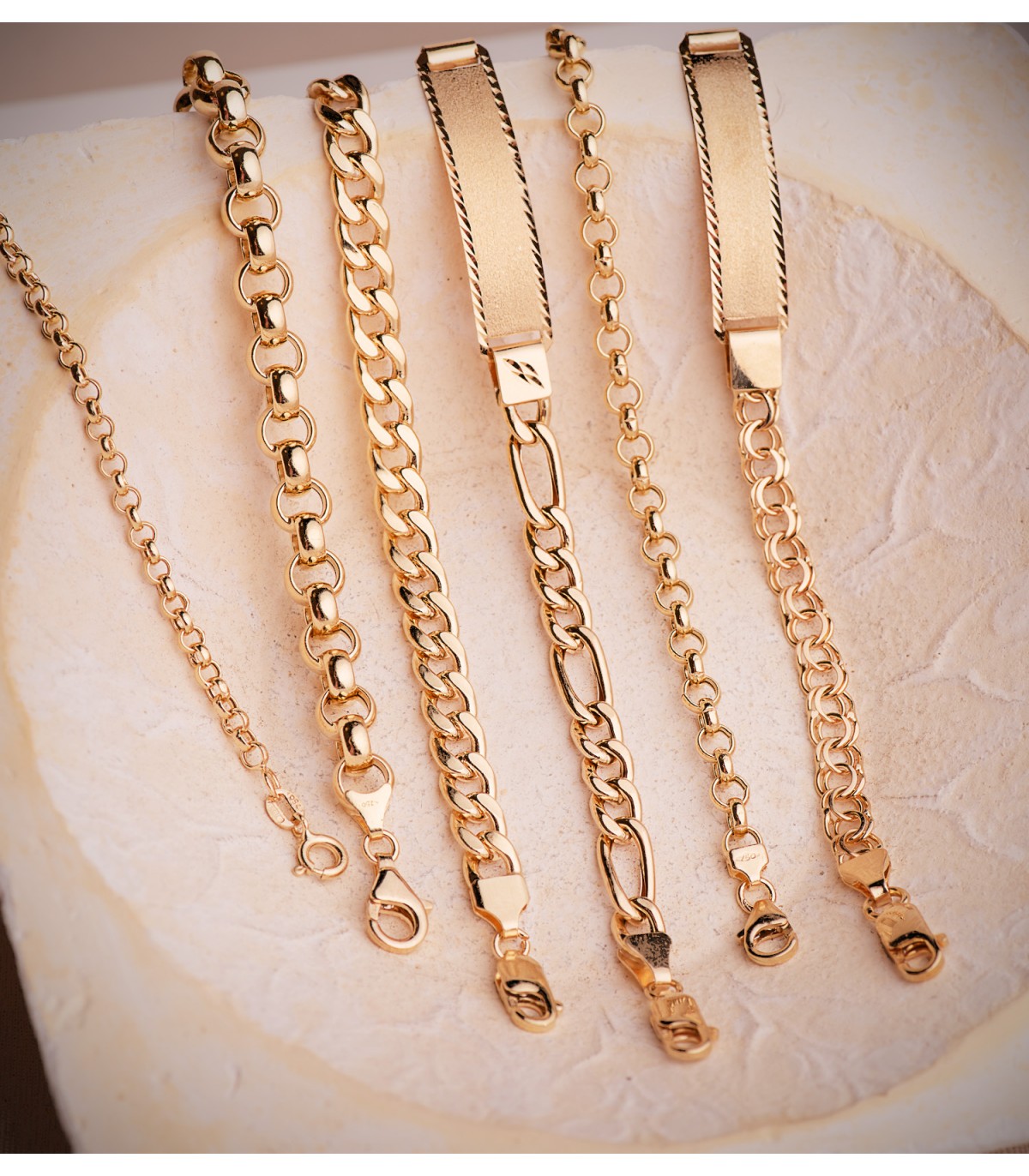 esclava de oro para hombre