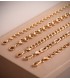 Bracelet Chaîne Jaseron Or 18K 7mm 19cm