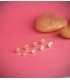 Pendientes de garras para mujer. Oro 18 kilates - 3 mm.