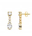 Orecchini da sposa Lullaby oro giallo 18 kt
