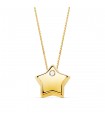 Halskette Damen Stern 750er Gelbgold 18898-3