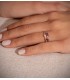 Anillo Amatista Princess Oro Amarillo 18K -  anillo con piedras preciosas - sortijas mujer