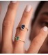 Smaragd Ring mit Diamanten Jasmin 750 Gelbgold