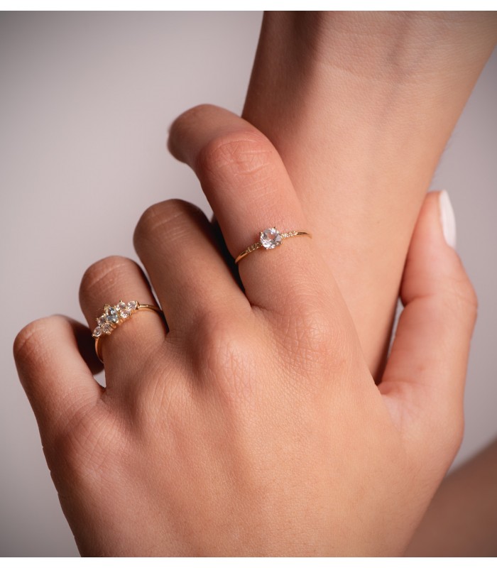 Topas-Ring aus Gold 750 Meraki – Damenring mit Edelstein Marquise-Schliff | Online kaufen