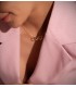 Collier "Mamá" Infini Or Jaune 18K