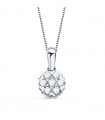 Collana Indira Diamanti 0300ct Oro bianco 18Kt