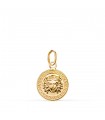 Pendentif en or 18 K Méduse 12 mm