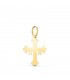 Croix de la Victoire Or jaune 18K 18mm, Pendentif Croix Asturienne de Covadonga.
