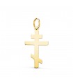 Pendentif Croix orthodoxe Or 18 K 22 mm