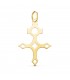 Anhänger „Kreuz von Agadez“, ca. 27 × 9 mm – 750er Gelbgold