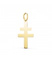 Pendentif Croix de Lorraine Or 18 K 22 mm