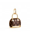 Charm Luxury Pendentif sac brun Or 18K