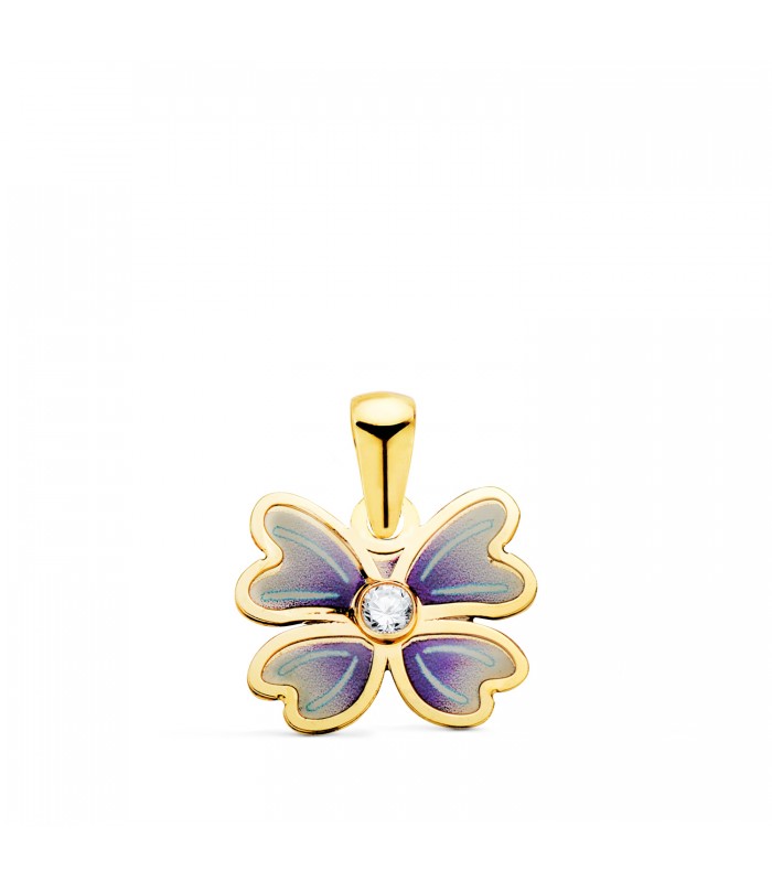Colgante Niña Betty Mariposa Oro 18K, collares y joyería infantil