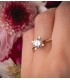 Solitaire Victoria Or Jaune 18 Carats