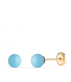 Pendientes oro amarillo Emma 5 mm 18 Ktes