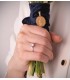 Solitaire Femme Or Blanc 18K Bremen