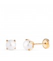 Kinder-Ohrringe 750er Gold  N4000-5ATP