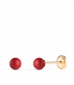 Kinder-Ohrringe 750er Gold  N3990-4ATC