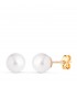 Pendientes bola perla Mariela Oro 18K 7mm
