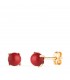 Orecchini bambina corallo Marianela Oro 18kt 5mm