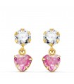 Boucles d'oreilles femme Marbella Or 18K Rose