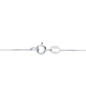 Gargantilla Delicia 0.050 Qtes. Oro Blanco 18K - collar con diamantes para mujer