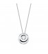 Collana punto luce 0.150 ct Oro Bianco 18Kt - Collane diamanti per donna.